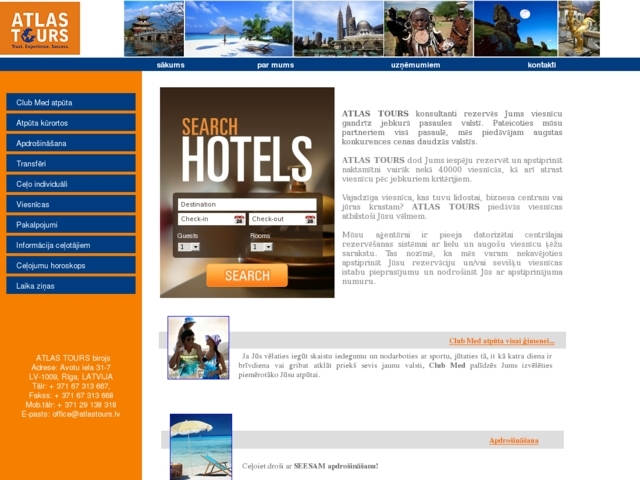 Atlas Tours, SIA